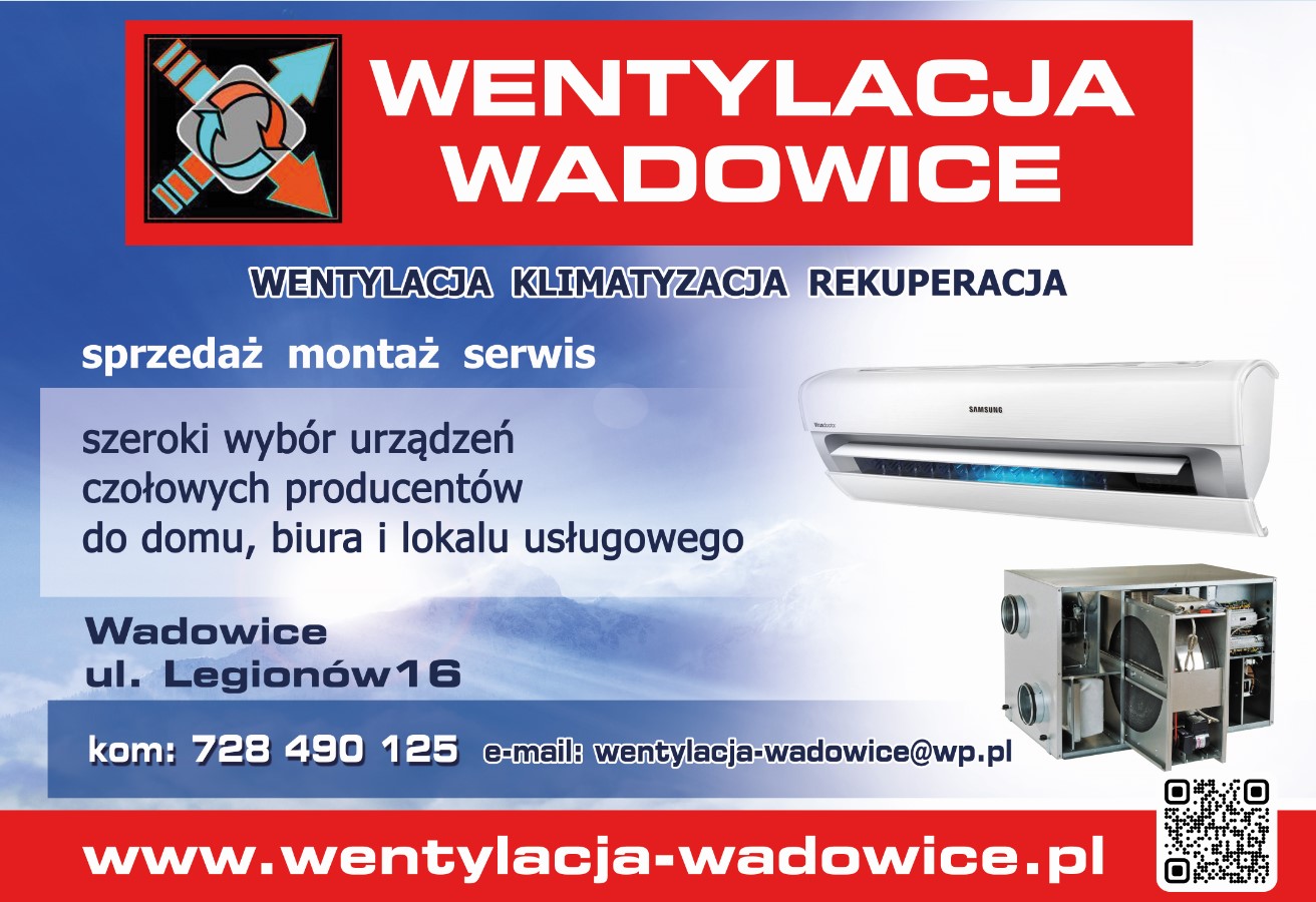 WENTYLACJA WADOWICE - klimatyzacja WADOWICE klimatyzacja WADOWICE